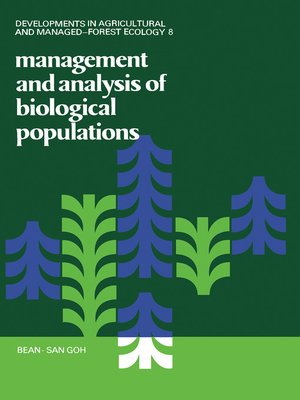 cover image of Management and Analysis of Biological Populations